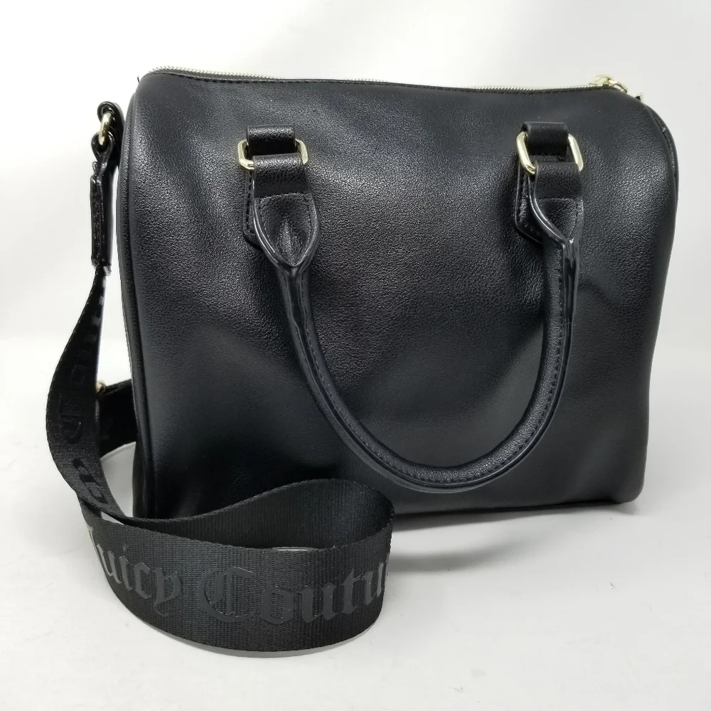 Juicy Couture Be Classic II Satchel Tic Tok Bag Logo Y2K Crossbody 90s Coquette